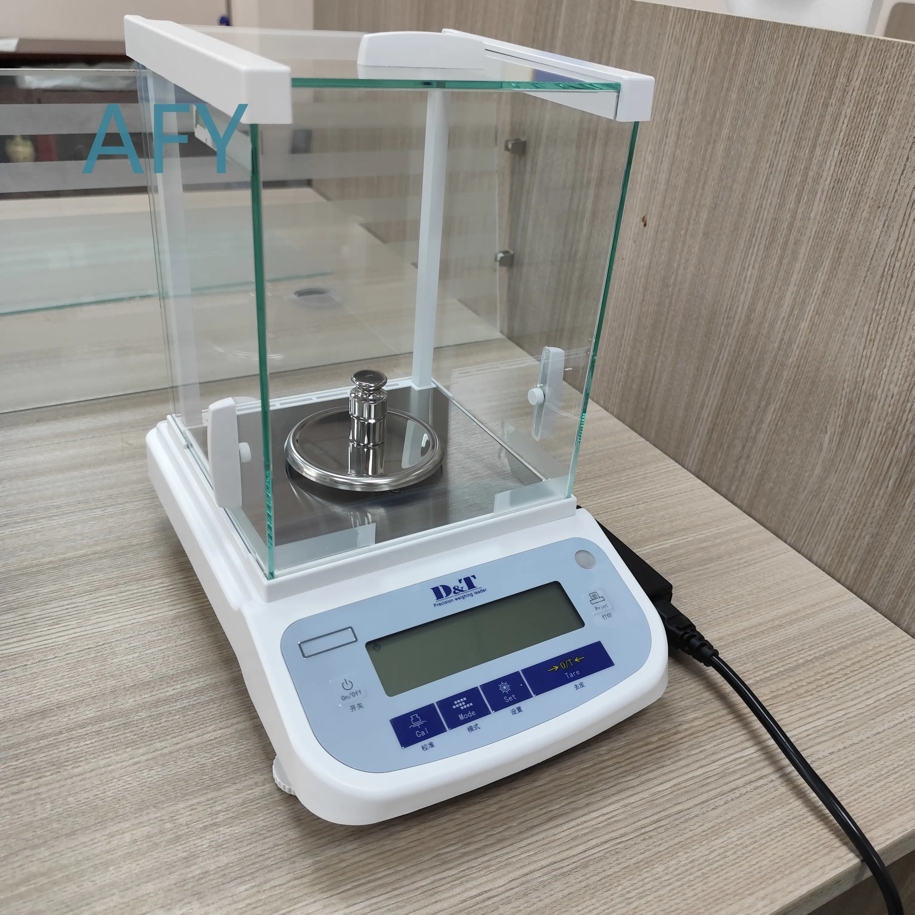 Weighing D & T ES-J120 0.005g Flat Scale for Laboratory Digital Electronic Precision Balance for Scientific Research Lab