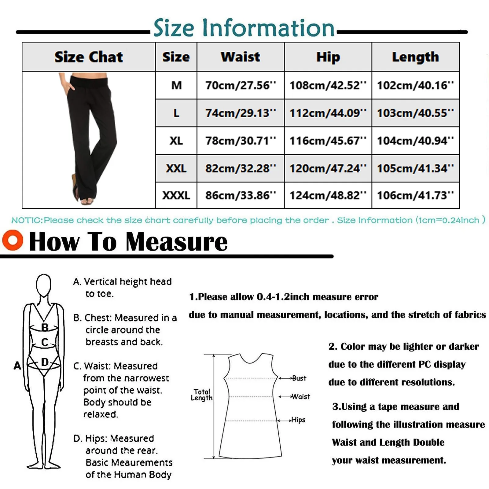 Women Casual Solid Straight Leg Pants Spring Summer Office Lady Casual Solid Jogger High Waist Elastic Waist Oversized Trousers