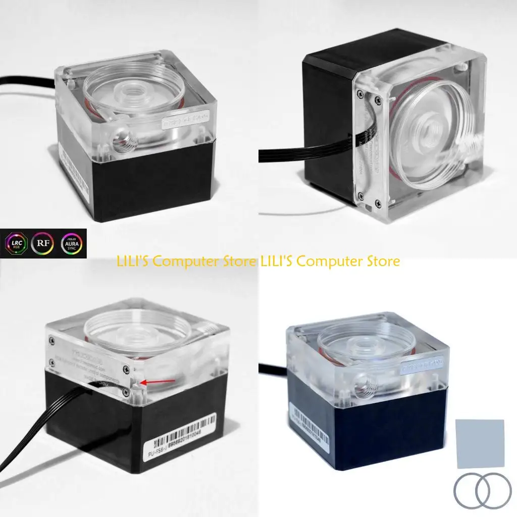 

A52B Насос с высоким расходом ПК, холодный, бесшумный, PU-FS6-J, 800 л/ч, циркуляционный компьютер с водяным охлаждением