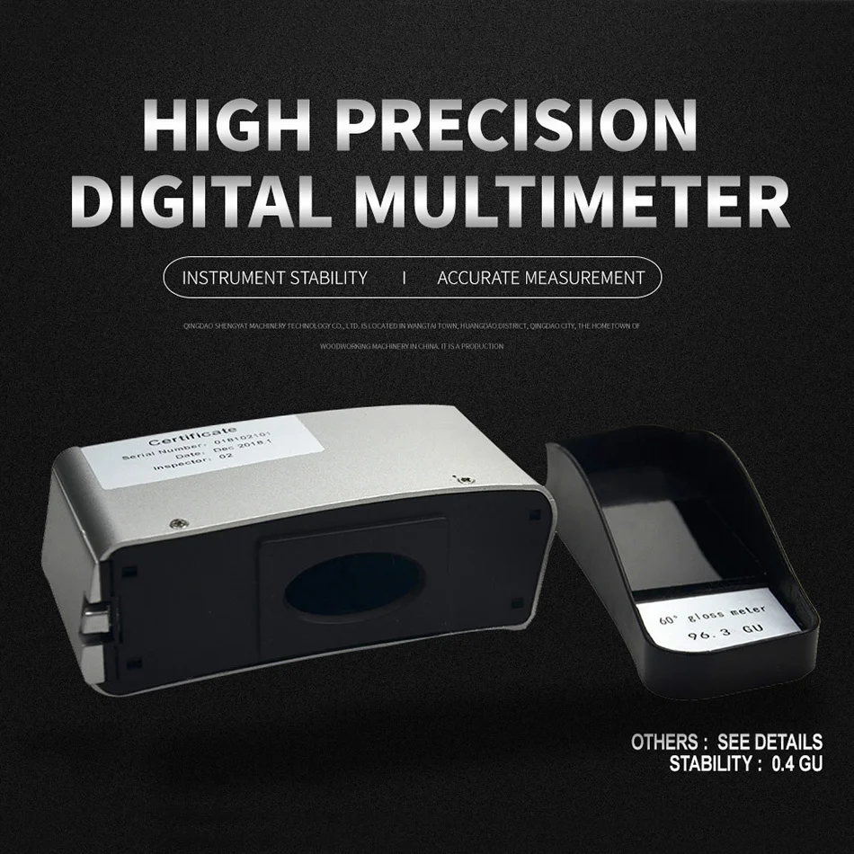 Imagem -05 - Precisão 150.0 gu Glossmeter Digital Medidor de Brilho Tinta Metal Fotômetro Telha Pedra de Bambu Papel Plástico Glossmeter Alta