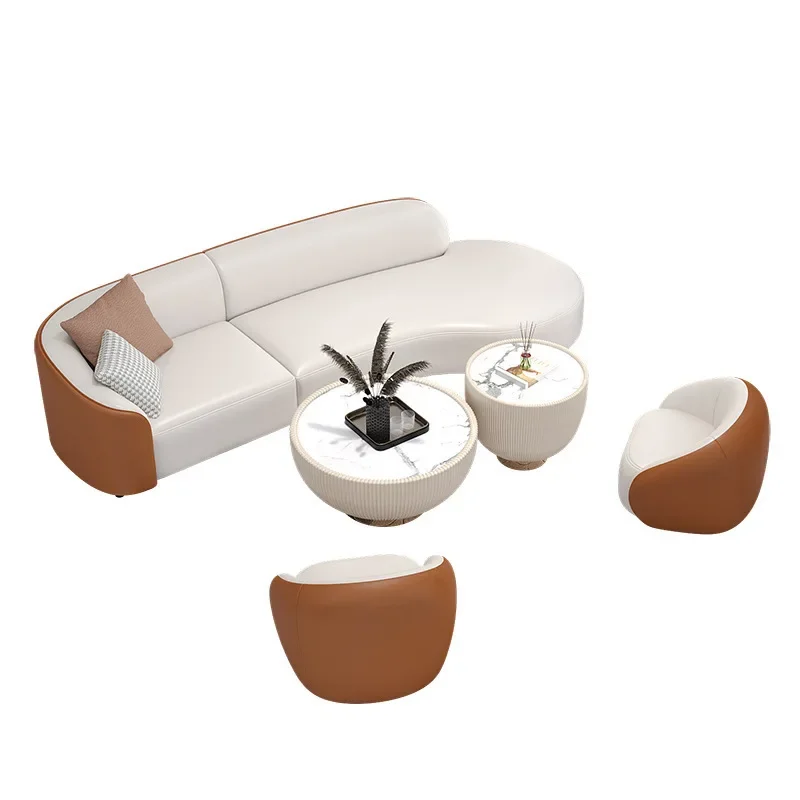 

Ou Hotel negotiates single sofa chair clothing store cream wind special shape