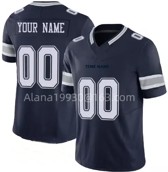 Custom #11 Micah Parsons #88 CeeDee Lamb #4 Dak Prescott #15 Ezekiel Elliott #19 Trey Lance Jersey