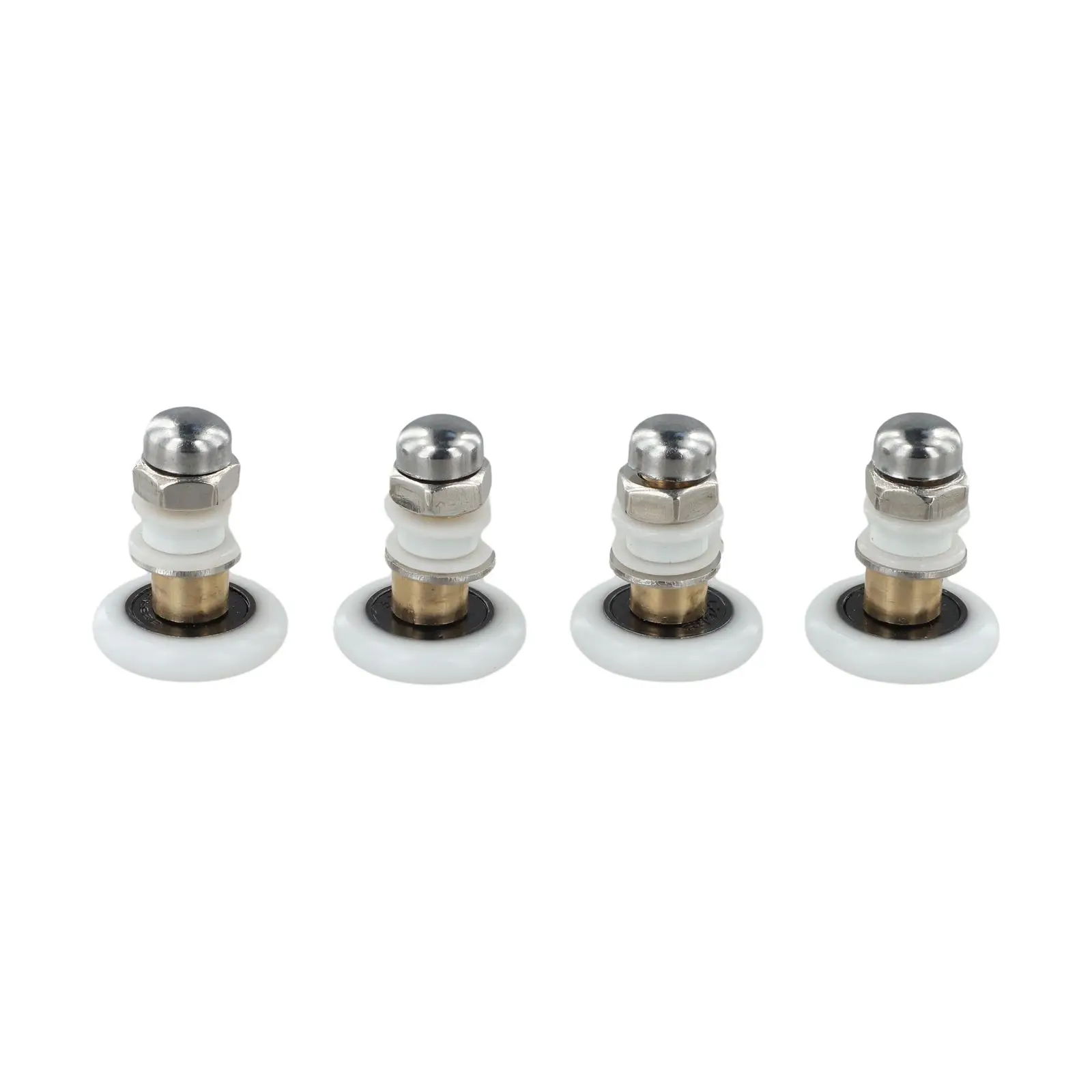 

Сменный комплект роликов для ванной комнаты, медные и пластиковые, для ремонта сантехники, простая установка, бесшумная работа