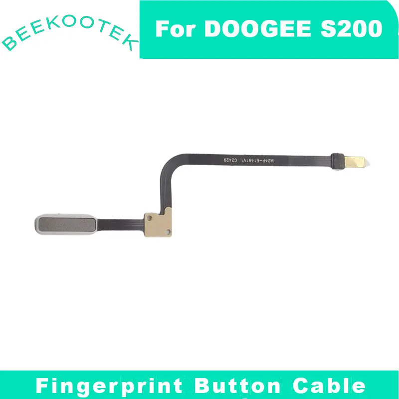 New Original DOOGEE S200 Fingerprint Button Sensor Cable flex FPC Accessories For DOOGEE S200 Smart Phone