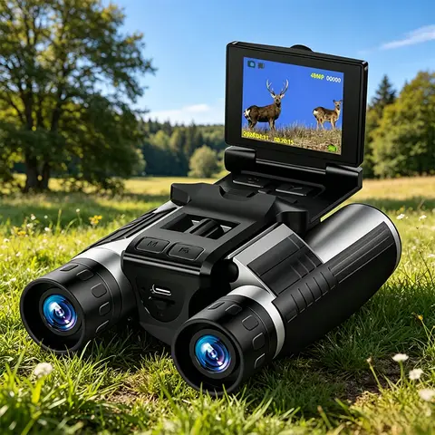 New 2026 Digital Camera Binoculars 10x25, 1080P Video Recorder, 2" LCD Screen, Photo/Video Taking, with 32GB TF