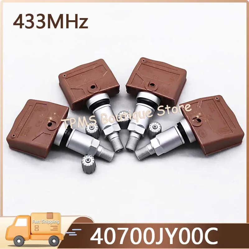 

40700JY00C 40700JY00A 40700JY00B 433 МГц 4 шт. Система контроля давления в шинах Датчик TPMS для серии Infiniti G Nissan 370Z GT-R