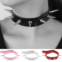 Halloween Gothic Rock Spike Rivet Collar Women And Men Wear Valentine's Day Carnival Gifts For Daily Party Performances