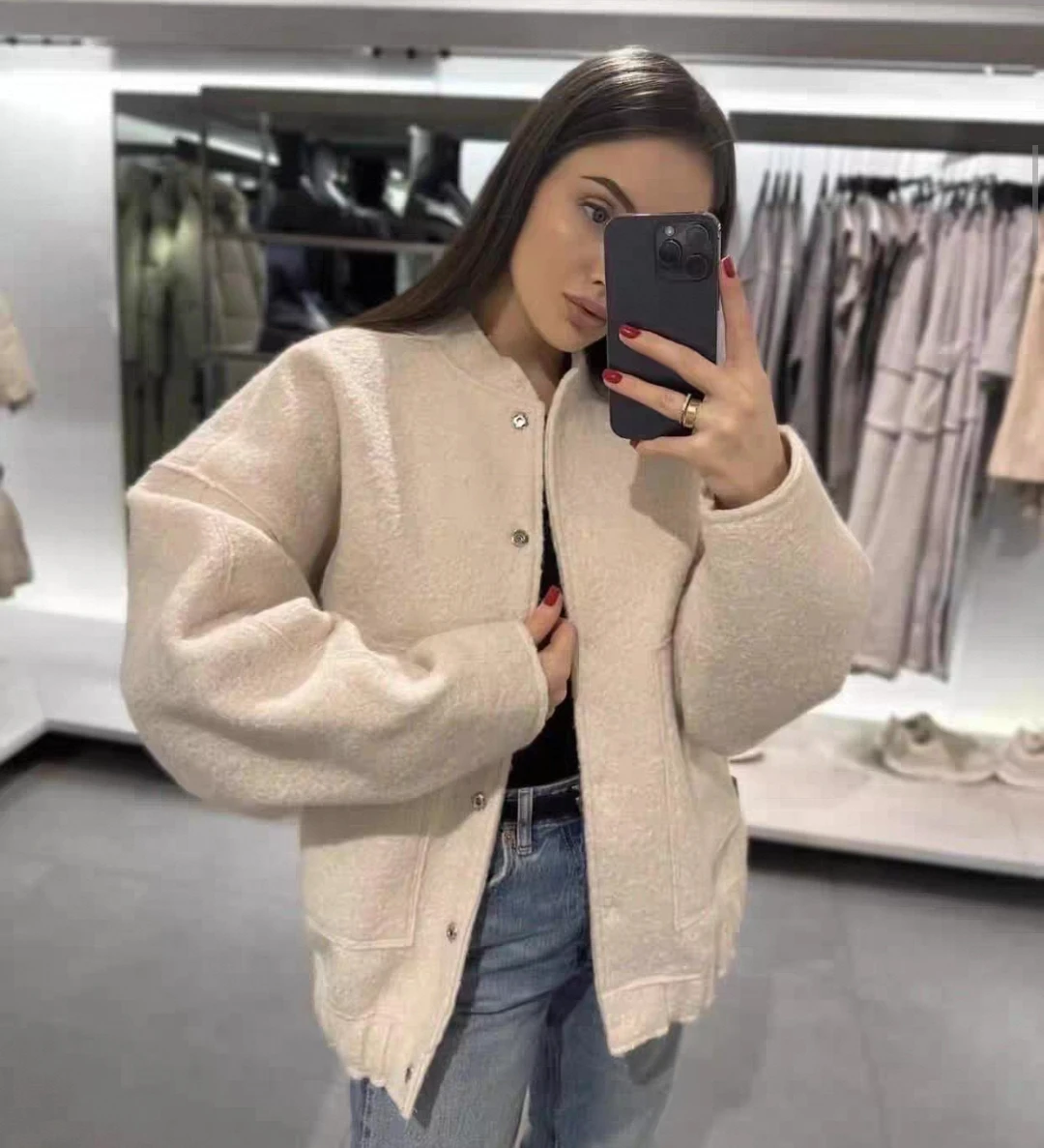 

Куртки-бомберы Женская куртка Коричневая Демисезонная полиэстеровая сетка Спортивная спортивная одежда для фитнеса Дышащая легкая одежда для поездок на работу