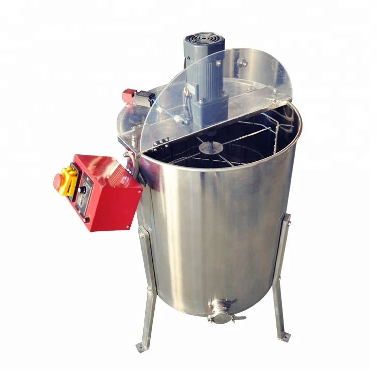 N Stainless Steel Centrifugal Commercial Automatic 4 Frames Electric Motor Radial Used Honey Extractor Electric