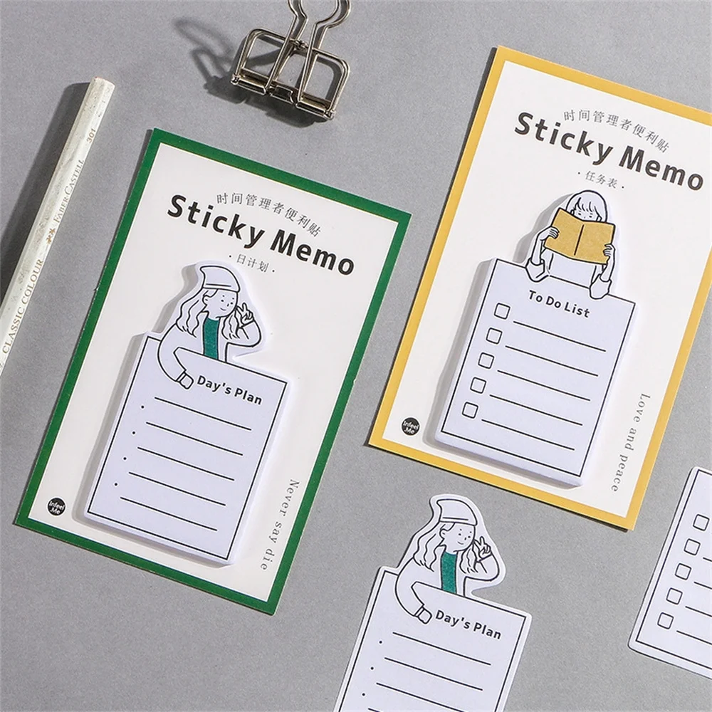 30 Sheets Daily Weekly Monthly Planner Memo Pad Notes To Do List Notepad Stickers Bookmark School Office Stationery Supplies New