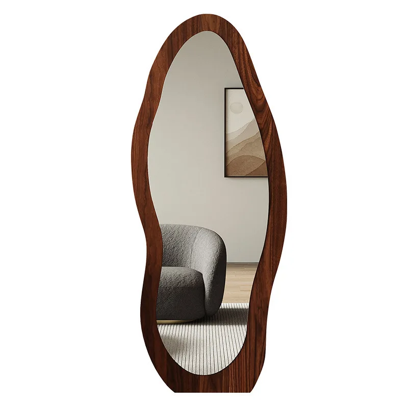 

special-shaped wall-mounted floor-to-ceiling dressing women's bedroom home use, medieval clothing store fitting mirror