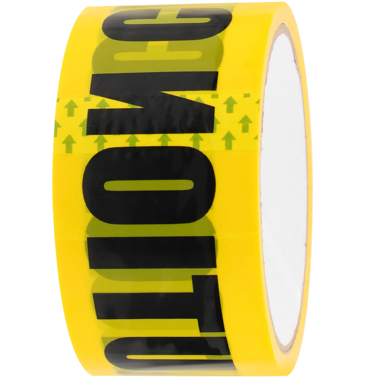 1 rol gele voorzichtigheid zwarte letters waarschuwing veiligheidstape voor slips valt antislip traphellingen vloerstickers Halloween decor