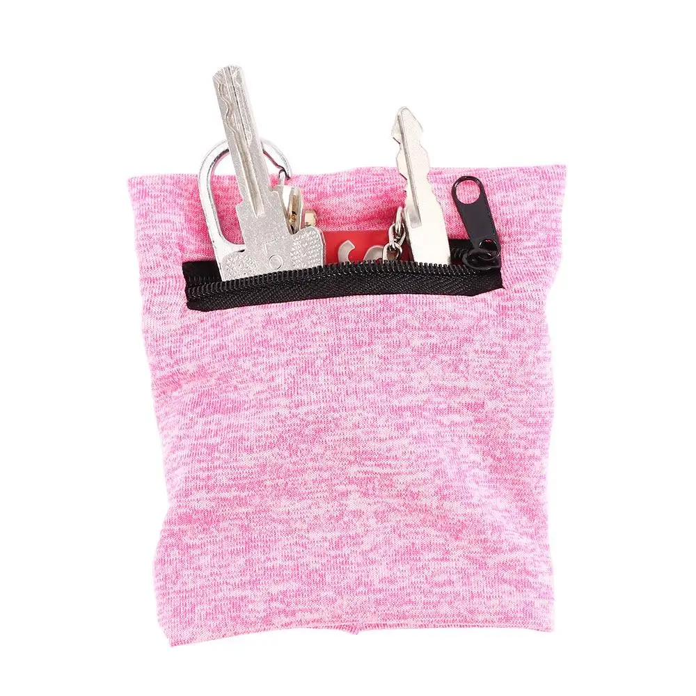 Running Unisex Storage Bag Sport Brace Protector Pouch Wristband Sweatband Wrist Wallet Wrist Support
