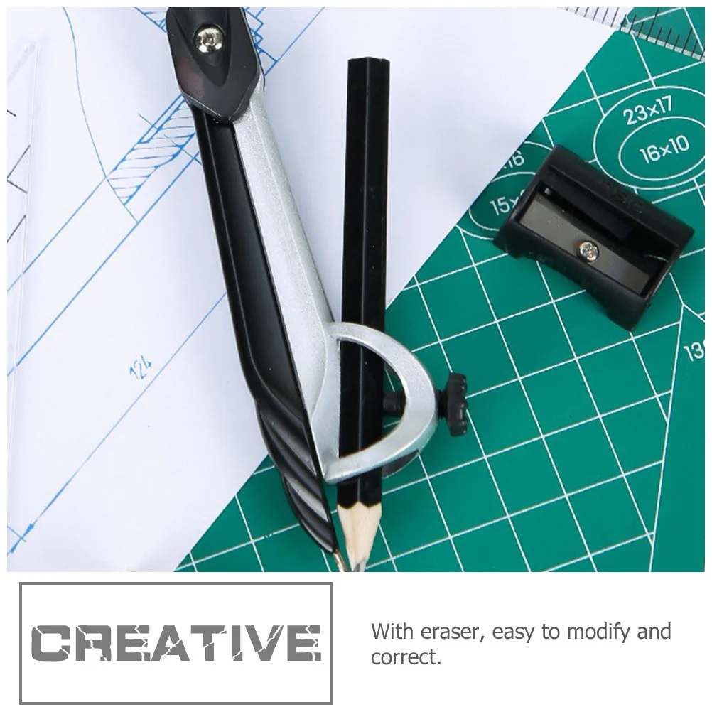 8Pcs Geometry Precision Tool Multi-purpose Drawings Measuring Geometric Rulers Office Supplies (Assorted Color)