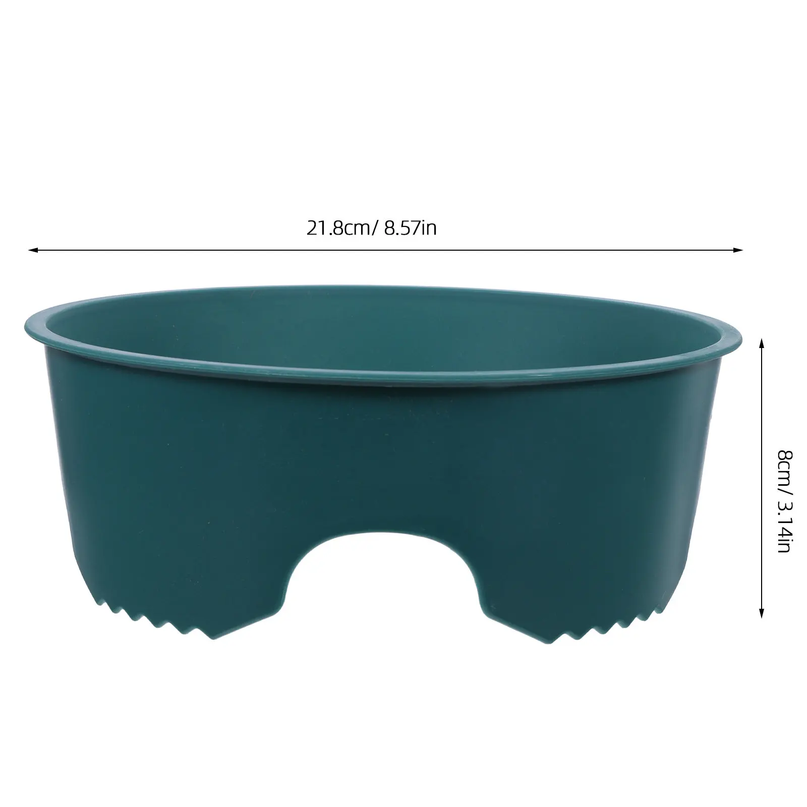 6Pcs Garden Plant Rings Vegetable Root Barrier Plant Soil Protector Mulch Rings Water Erosion Prevention for Garden