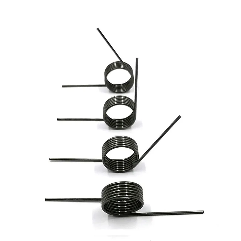 65Mn Torsion Spring Wire Diameter 2.5mm Torsion Spring Angle 60/90/120/180 Degree V-Shaped Torsion Spring 3/6/9Laps 10pcs