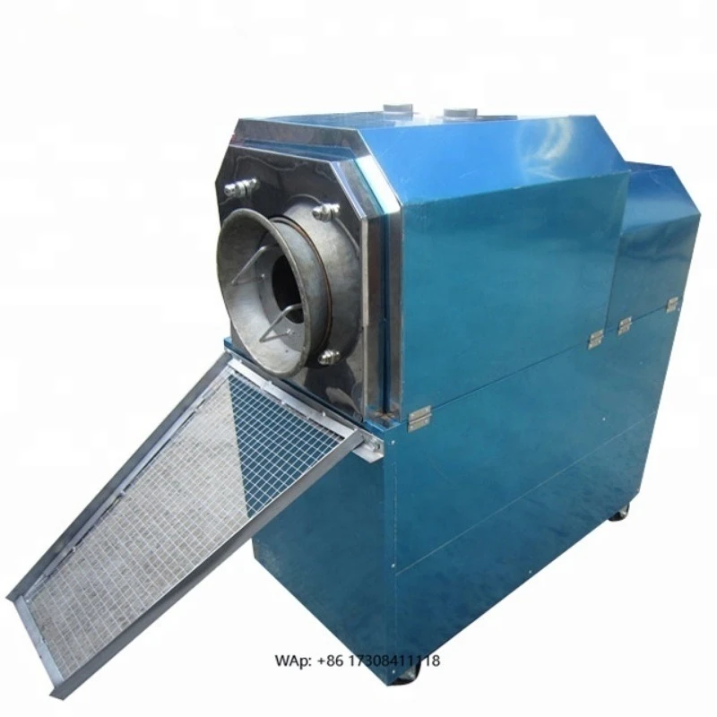 

Коммерческая газовая автоматическая ротационная ростер-машина из нержавеющей стали SS304 для обжарки орехов, кунжута, семян подсолнечника и арахиса, электрическая