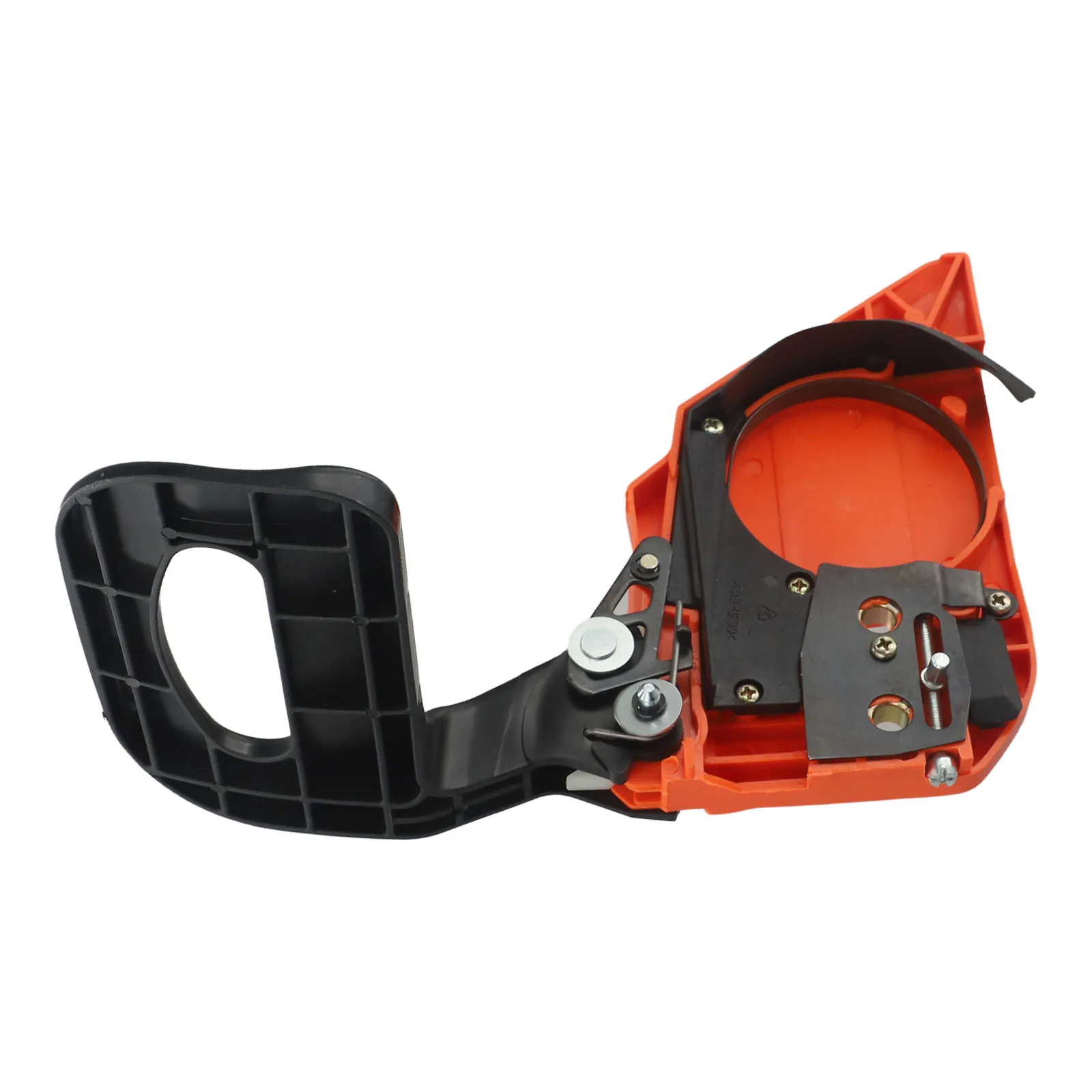 Chainsaw Maintenance Black Orange Clutch Sprocket Cover Chainsaw Brake Handle Reliability Durability Heavy Use