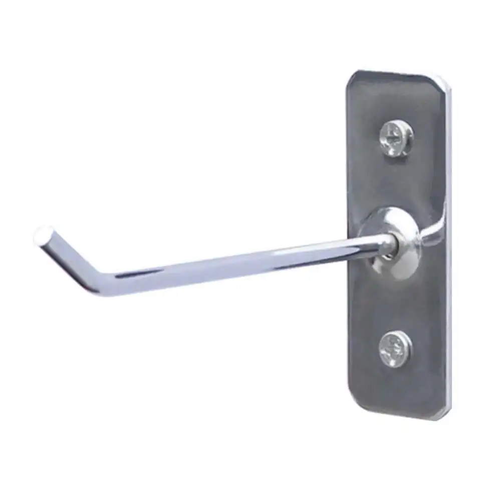 10pcs/lot 20cm Display J-Hook Nail Wall Chrome Plated Mobile Phone Accessories Screw Display Shelf Hook