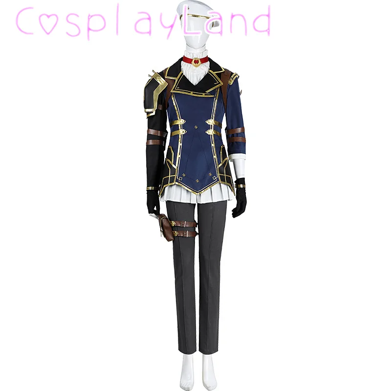 Legends2 Caitlyn Cosplay Costume Police Women Uniform Suit Game LOL Outfit Arcane Costumes with Accessories Full Set Roleplay