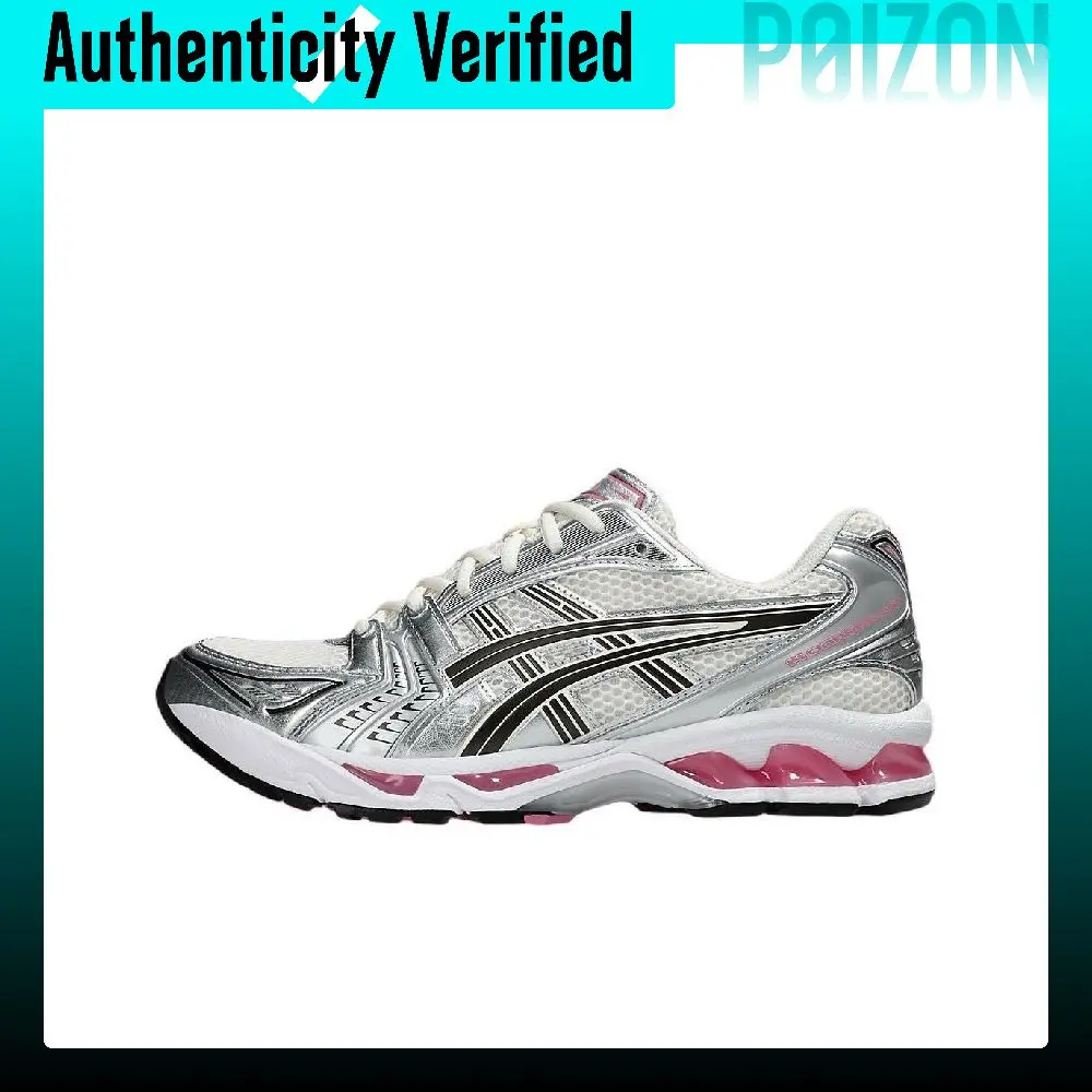 ASICS Gel Kayano 14 Casual Running Shoes Unisex Silver White Pink 1203A537-103