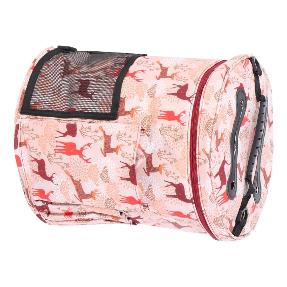 Bolsa de Almacenamiento Grande para Tejidos, Ligera, con Bolsillos de Tela, Organizador de Ganchillos y Accesorios de Costura
