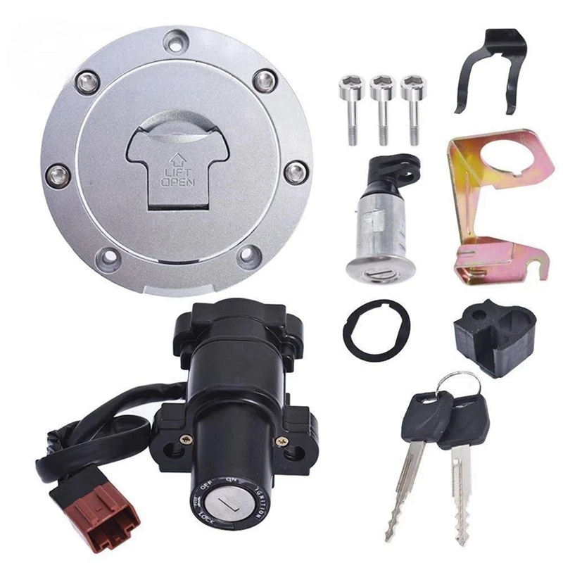 Super Sale For Honda CBR1000RR CBR600RR 2007-2014 Ignition Switch Fuel Gas Cap Seat Lock Key