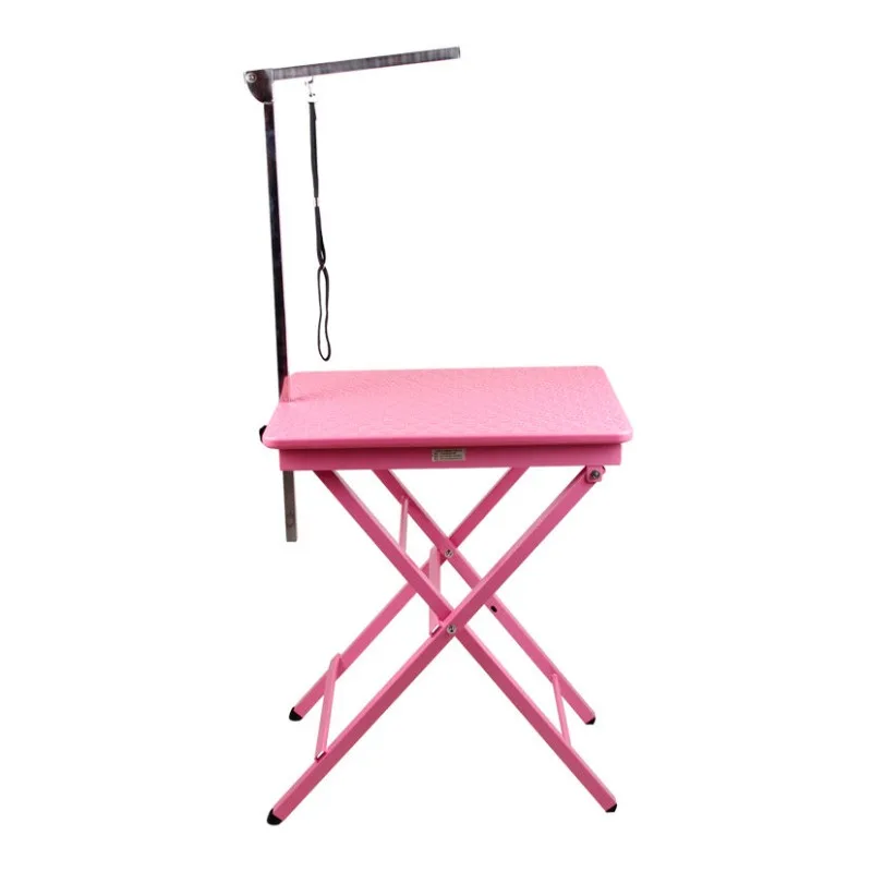 

Anti Slip Plastic Desktop X-Shape Portable Foldable Dog Pet Grooming Table