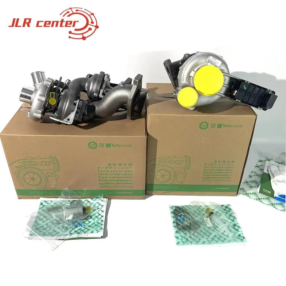 

Original quality JRONE FOR Range Rover, Range Rover Sport, 4.4L 448DT turbocharger. LR044563 on the left. LR038044 on the right