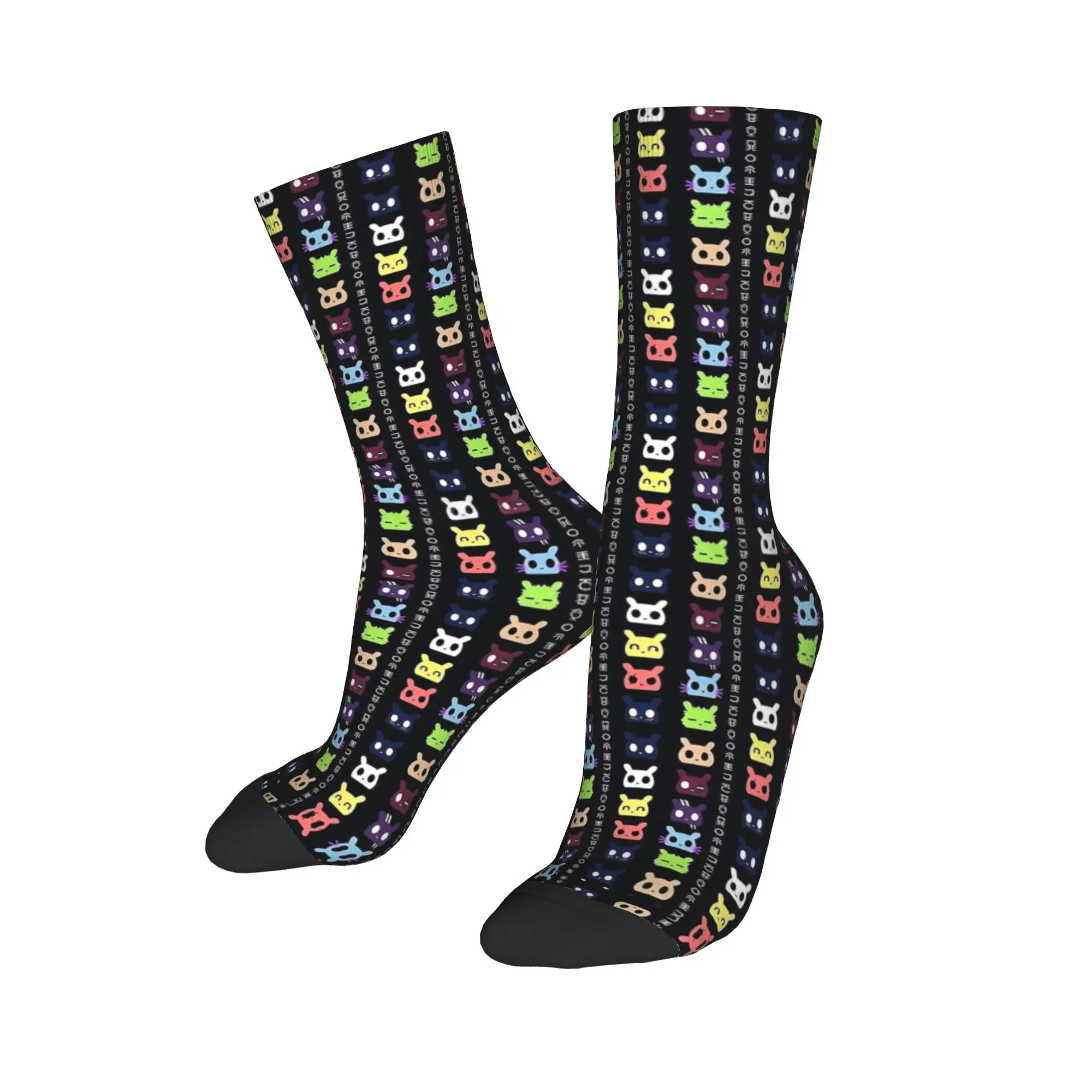 All Slugcats   Rain World Socks  Kawaii Stockings Men Warm Soft Climbing Socks Winter Graphic Anti Skid Socks