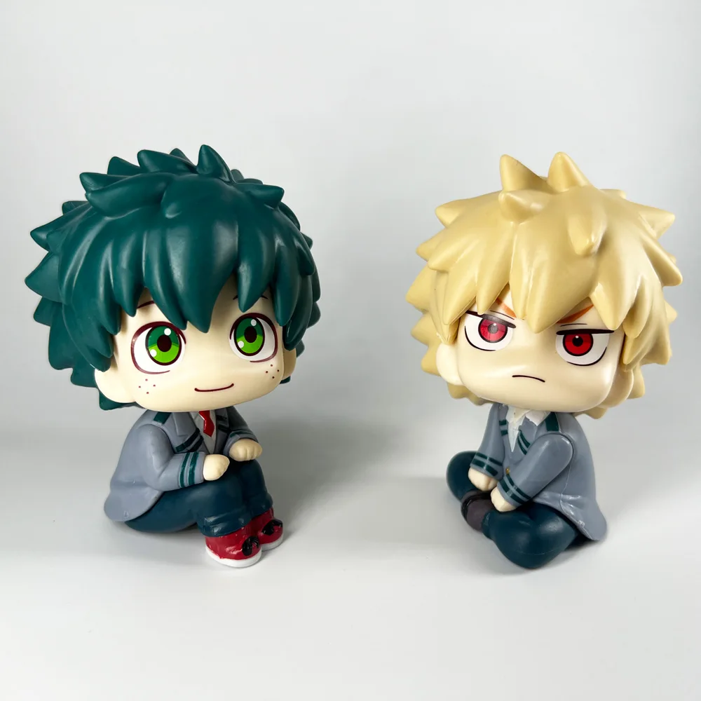 ฟิกเกอร์อนิเมะ Boku no Hero Academia ขนาด 10 ซม. รุ่นยอดนิยม  ฟิกเกอร์แอ็คชั่น มิดอริยะ อิซึคุ บาคุโกะ คาทสึกิ ของสะสม ของเล่น