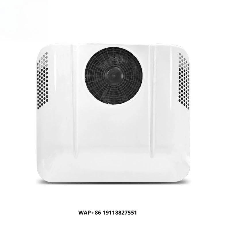 مكيف هواء كهربائي عالي الجودة على السطح 12 فولت لشاحنة المنزل المتنقل بمقصورة الحافلة RV Caravan #1