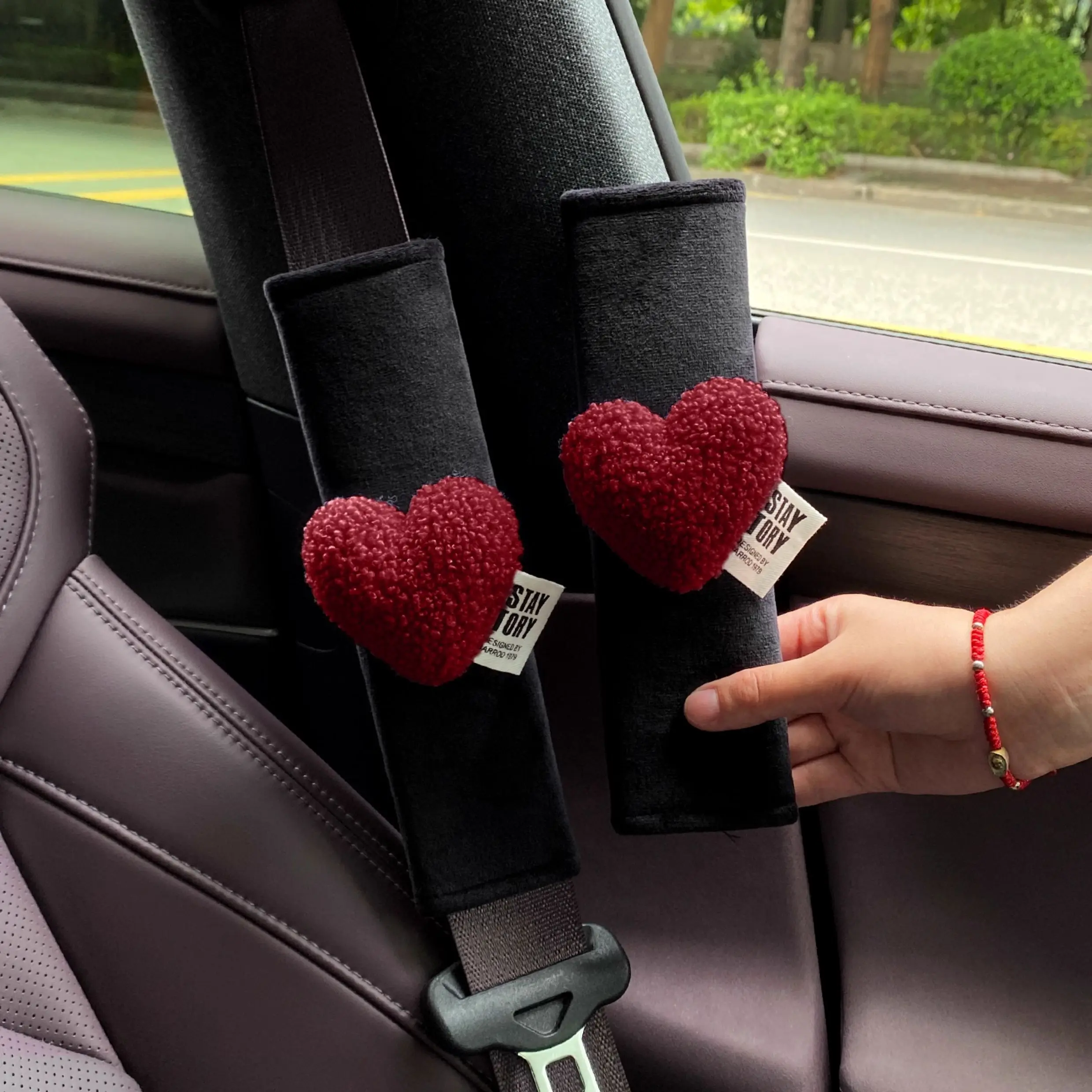 Sicherheitsgurt-Schulterpolster-Abdeckung für Tesla Model Y, Modell 3, Anti-Scheuern, Anti-Griff, Damen-Sicherheitsgurt-Dekoration, Auto-Innenzubehör