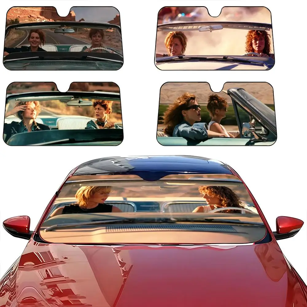 

Movie T-Thelma & L-Louise Sun Visor Car sunshades, windshield sun visors, sun protection sunshades, novel car gifts.