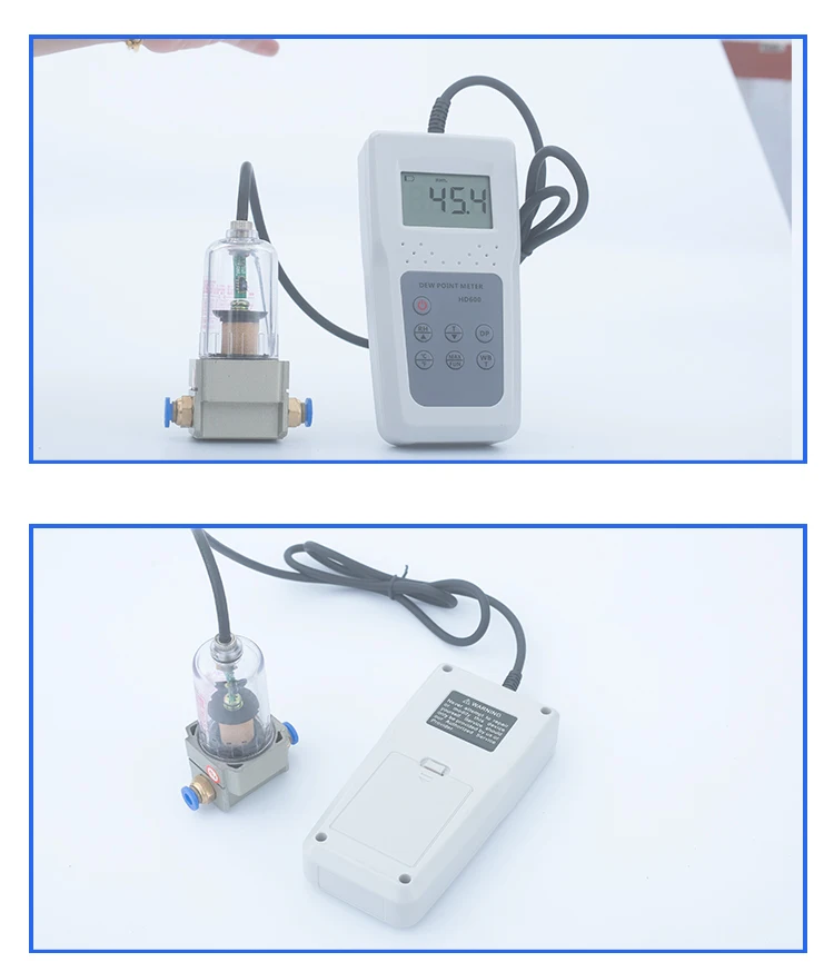 HD600 الرقمية نقطة الندى قياس مقياس رطوبة الهواء