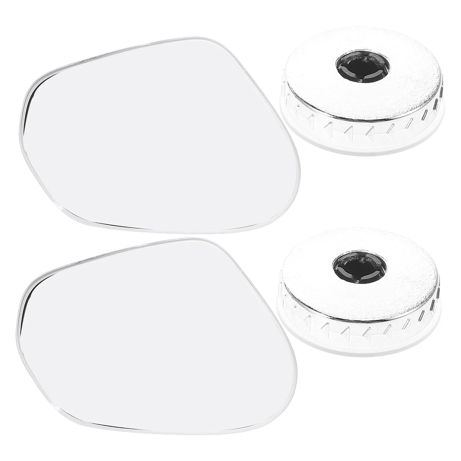 

The Snow Reflective Rearview Mirror Auxiliary Blindspot Mirrors Car Metal Universal Convex