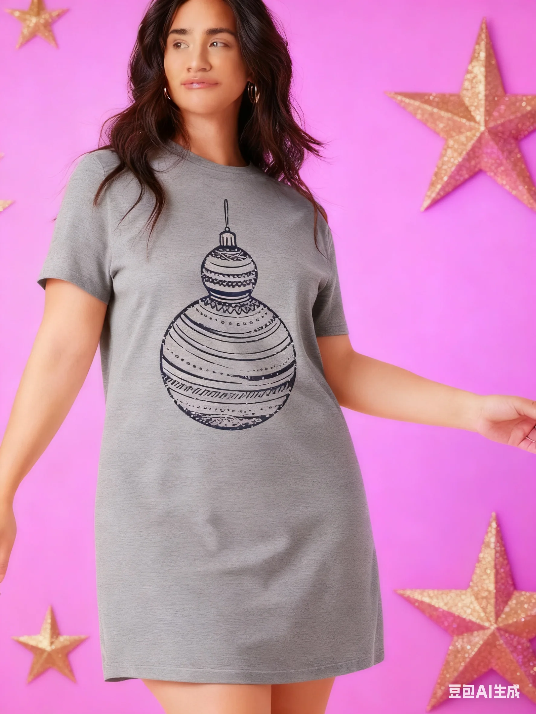 

Женская юбка длиной до колена, модный рождественский дизайн, облегающее платье с принтом, повседневное платье с круглым вырезом, весна и лето