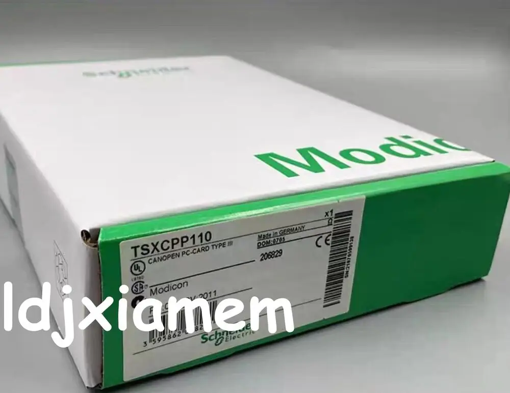 Schneider-PLC Communication Card in Box, TSXCPP110, Novo na Caixa