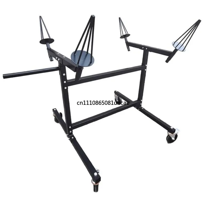 Universal Wheel Spray Rack, Rim Spray Rack - Heavy Duty Fixed and Rotary Paint Spray Rack
