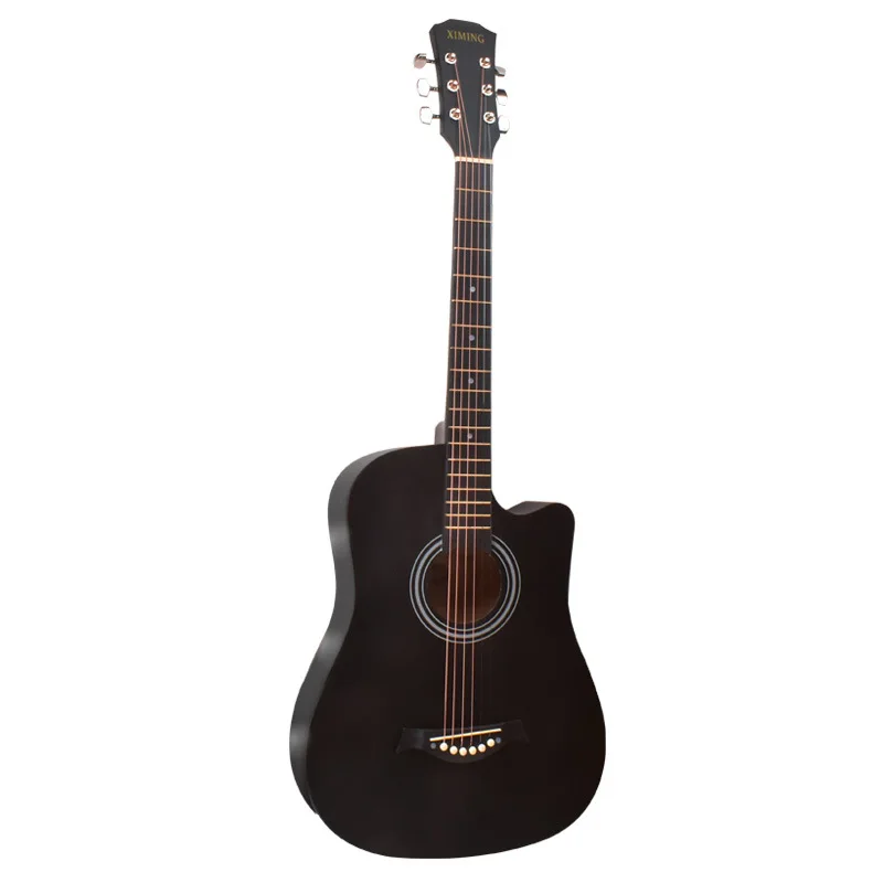 

38-Inch Folk Acoustic Guitar Beginner Introduction To Guitar Practice Student Guitar Gifts Musical Instrument
