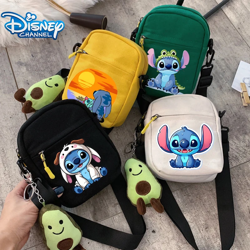 

Stitch Kawaii Shoulder Bag Disney Cartoon Anime Large Capacity Crossbody Bags Fashion Versatile Messenger Bag Fashion Handbag