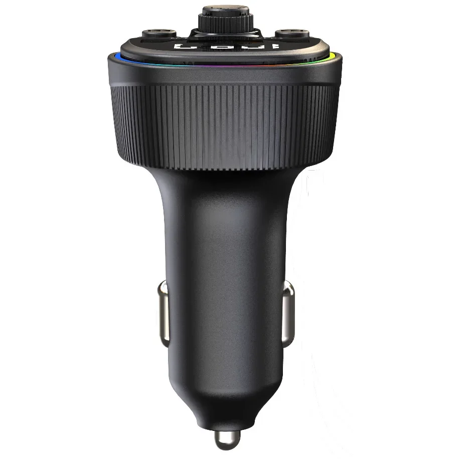 CS2 High-Power Multifunctional Car Charger Car MP3 Bluetooth Player One To Three Audio Transmitter