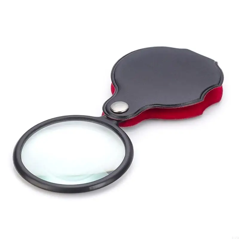 

E1pd Складное карманное увеличение Loupe с вращающейся защитной кобуревой мешочкой