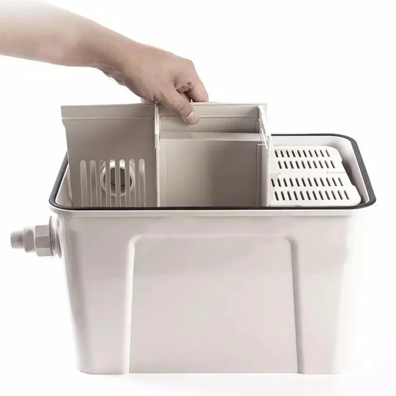 Dental Lab Gypsum Sedimentation Tank Prevent Clogging For The Drainpipe Plaster Stone Filter