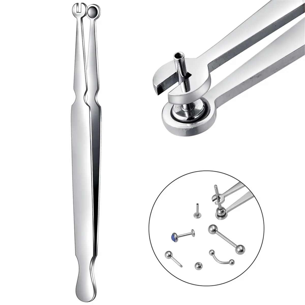 ✼Multi-Purpose Piercing Clamp Tool,Piercing Removal Tool-Perfect to Change and Remove,Lip and Nose Jewelry Remove