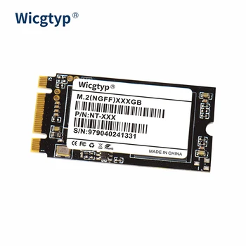 Wicgtyp 노트북 데스크탑용 솔리드 스테이트 드라이브, M.2 NGFF SSD M2, SATA3, 2242mm, 256GB