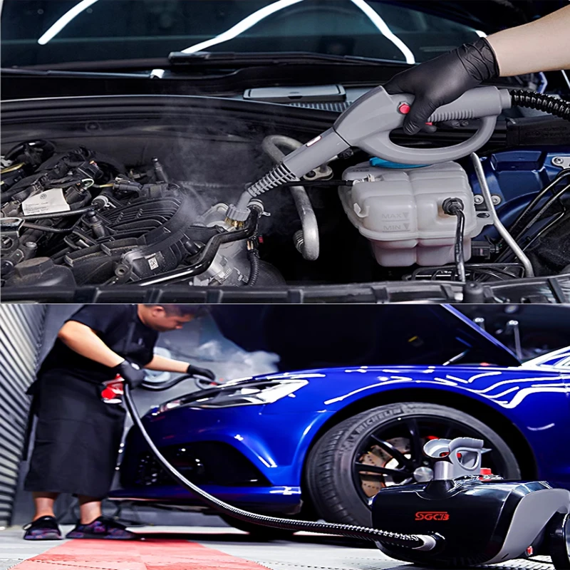 Home Steam Cleaner for Cars Multifunction Steam Cleaning Machine High Temperature Disinfection Equipment