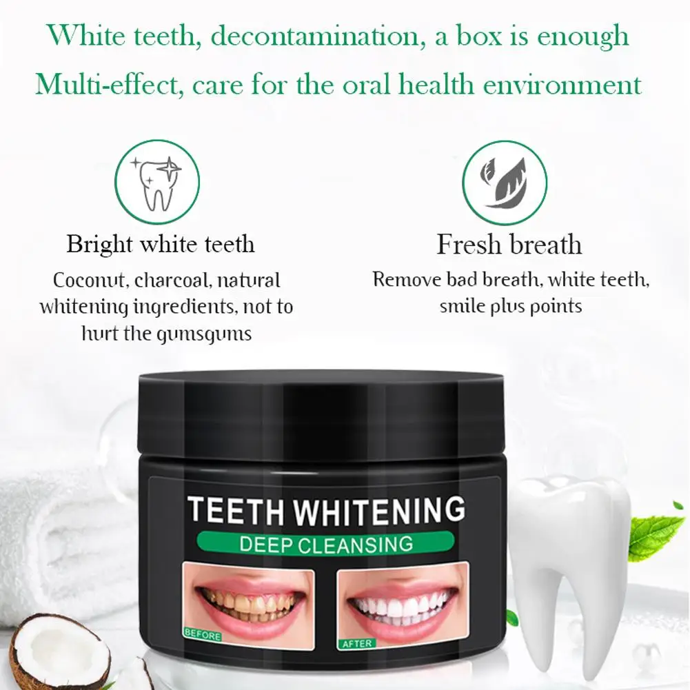 ココナッツの形をした歯のホワイトニングアイテム,竹炭,ダニの除去とクリーニング,歯科衛生,v6h5