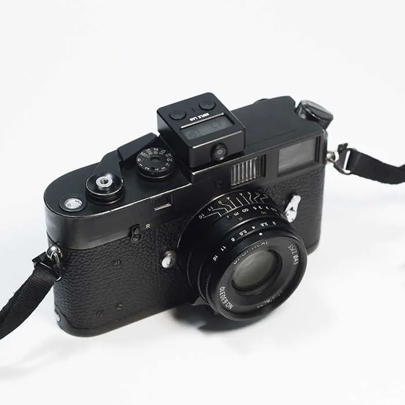 جهاز قياس التعريض للتصوير الفوتوغرافي Reflx Lab مع غلاف معدني مناسب للكاميرات القديمة