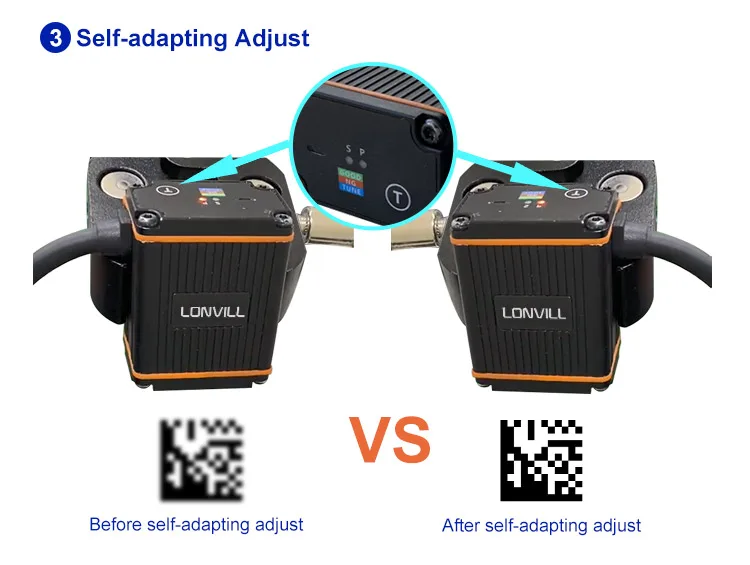 Gold Seller OEM IP65 Fixed QR Code Scanner 2D Ethernet Industrial Fixed Barcode Scanner for Conveyor Assembly Line Logistic Sort